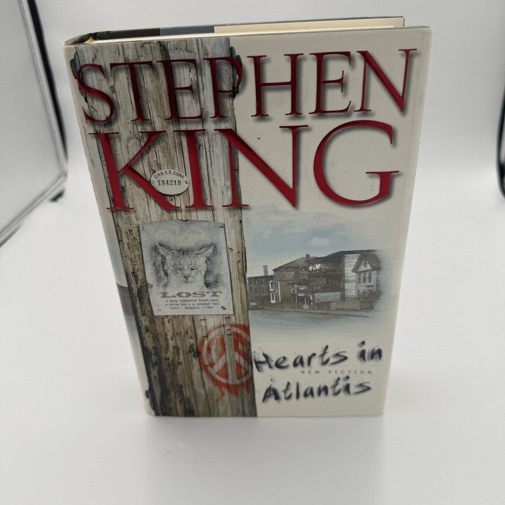 Hearts in Atlantis by Stephen King 1st Print 1st Edition Hardback Scribner